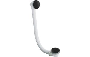 Abode Euphoria Bath Overflow & Clicker Waste - Matt Black